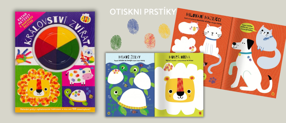 Otiskni prstíky - Království zvířat
